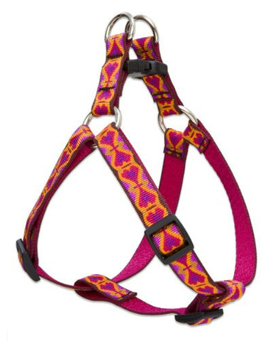 Lupine 3/4" Originals Collection - Heart 2 Heart, 15"-21" Step-In Harness