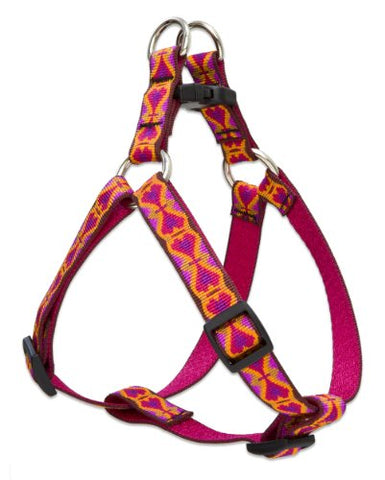 Lupine 3/4" Originals Collection - Heart 2 Heart, 20"-30" Step-In Harness