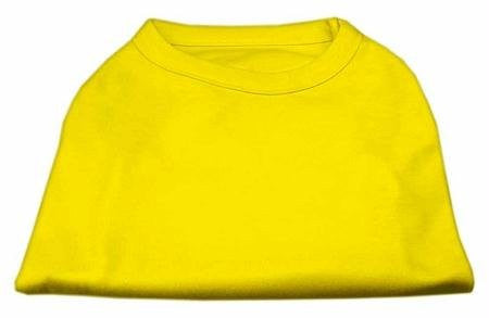 Plain Blank Shirt - Yellow, S