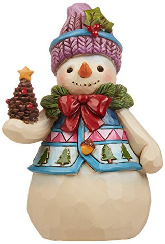 Enesco Js Hwc Fig Pint Sized Snowman/