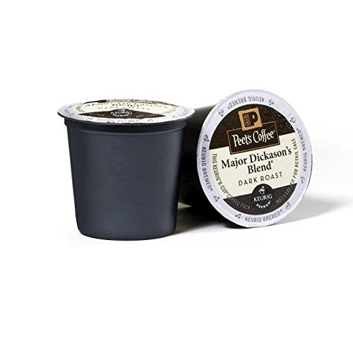 Peets Coffee, Major Dickason's Blend- 16ct, dark roast, k-cup
