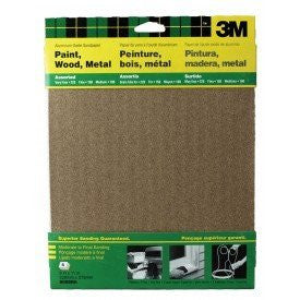 Aluminum Oxide Sandpaper Asst 9 in x 11 in 5/Pk
