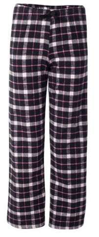 Flannel Pant - Black/Pink, Large