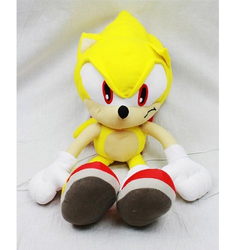 Sega Sonic The Hedgehog Supersonic Plush Backpack, Size 20"