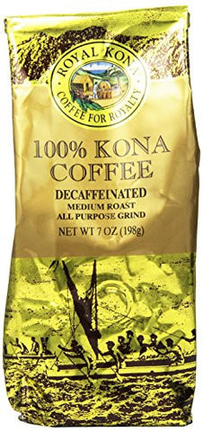 100% Kona Cofee Decaffeinated (7oz) (APG)