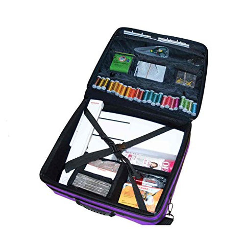 20" Embroidery/Project Bag - Small - Purple