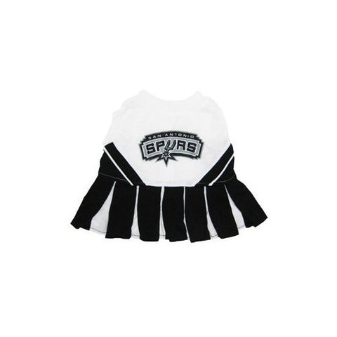 San Antonio Spurs Cheerleader Dog Dress Xtra Small