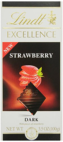 Excellence Dark with Strawberry Bar, 3.5 oz