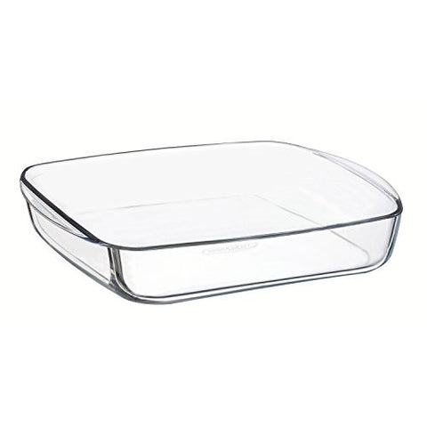 Arcuisine Borosilicate Glass Square Dish 8.25"x8.25" (21cm)