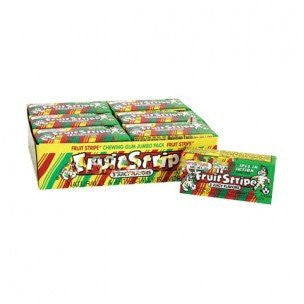 FERRARA CANDY CO, FRUIT STRIPE BUBBLEGUM GREEN