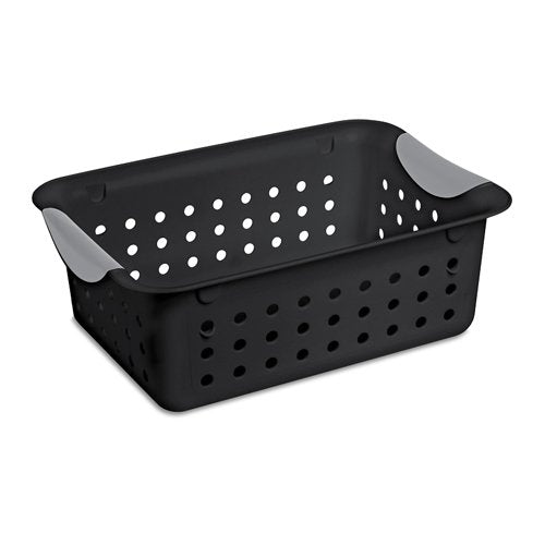 Small Ultra Basket, Black Basket W/titanium Inserts, 11 1/8" L X 8" W X 4" H