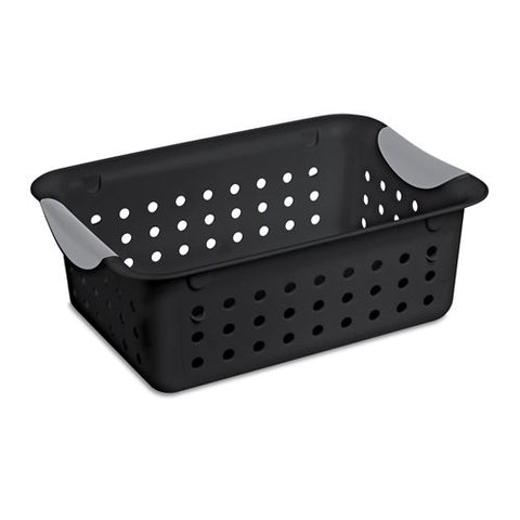 Small Ultra Basket, Black Basket W/titanium Inserts, 11 1/8" L X 8" W X 4" H