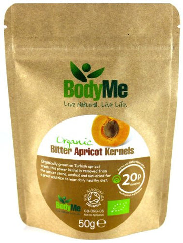 Organic bitter apricot kernels 50g