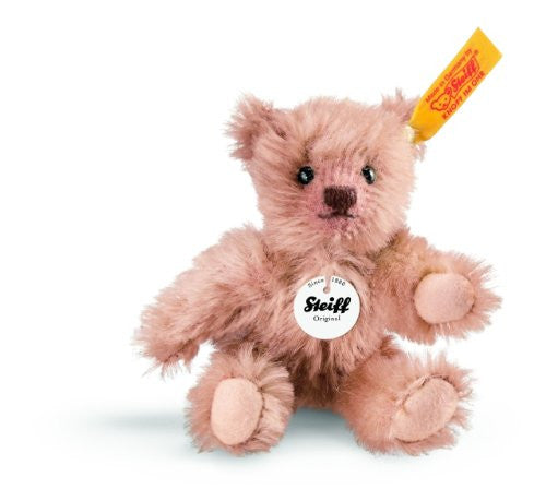 Mini Teddy Bear, Russet, 3.9"