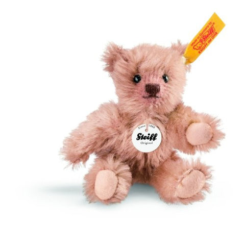 Mini Teddy Bear, Russet, 3.9"