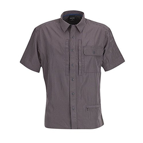 Covert Button Up XL (Charcoal Plaid)