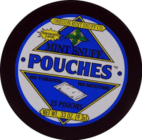 Mint Snuff Pouches, Wintergreen Pouches