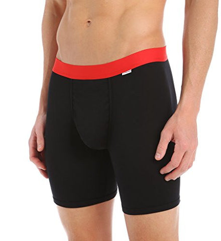Weekday Boxer Brief - Black/Red - Extra large