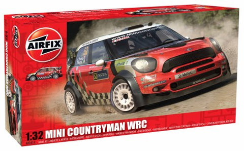 Airfix - Mini Countryman WRC, 1:32, 127mm L x 58mm W