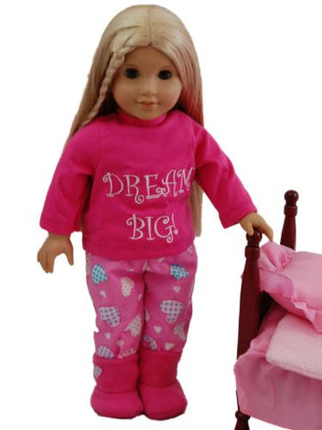 Dream Big Pajama's, Doll Clothes Fits 18" Girl Dolls