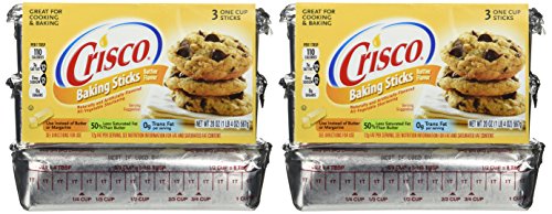 Crisco Shortening, Butter Sticks, 20 oz