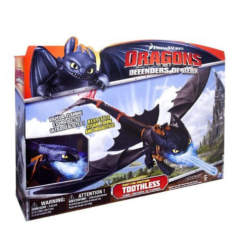 DREAMWORKS DRAGONS GIANT FIRE BREATHING TOOTHLESS