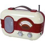 Vintage Style AM/FM Radio with Aux for ipod and mp3 players