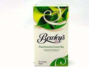 Bewley’s Pure Sencha Green Tea Bags 25 ct. String & Tag