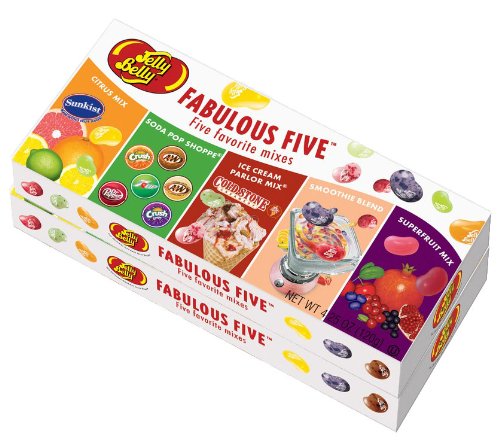 Fabulous Five, jelly Bean Gift Box, 4.25 oz