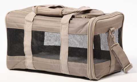 Sherpa Pet Original Deluxe Carrier - Medium, Gray, 17" x 11" x 10.5"