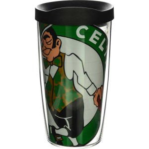 NBA Boston Celtics Colossal Wrap with Lid 16oz Tumbler