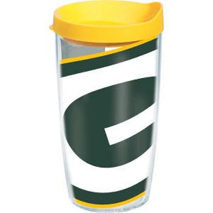 NFL Green Bay Packers Colossal Wrap with Lid 16oz Tumbler