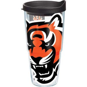 NFL Cincinnati Bengals Colossal Wrap with Lid 24oz Tumbler