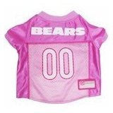Chicago Bears Pink Dog Jersey Small