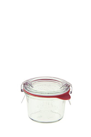080 Mini Mold Jar (12 jars w/ glass lids, 12 rings, & 24 clamps)