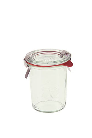 760 Mini Mold Jar (12 jars w/ glass lids, 12 rings, & 24 clamps)
