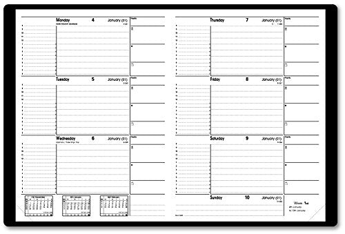 Quo Vadis Planners, Principal, Plain Edge Refill, Academic Year, Weekly Large, 2017/2018