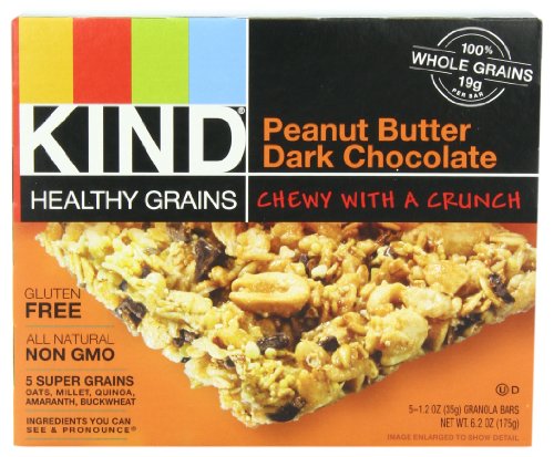 Kind Granola Bar, Peanut Butter Dark Chocolate 1.2 oz, 5 count