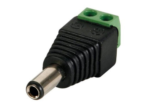 DC Plug 5.5x2.5MM Male to Screw Terminal (5pcs)
