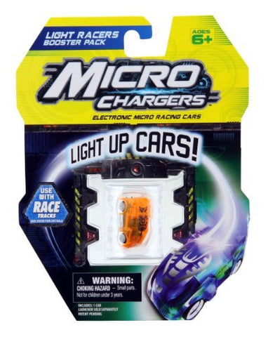 MICRO CHARGERS LIGHT RACERS BOOSTER PK - BLUE RACE