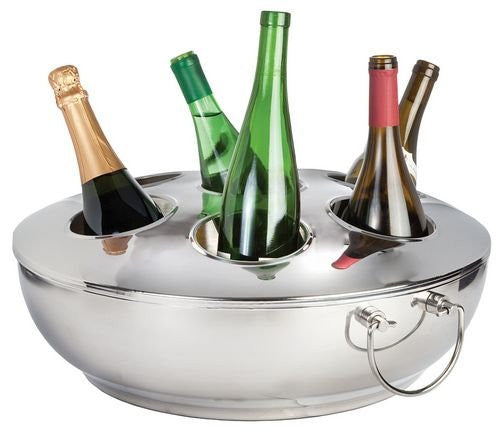 Celebration Seven-Bottle Double-Wall Cooler With Lid