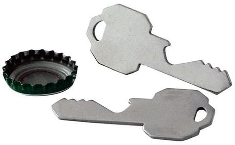 Key Bottle Opener, Stainless Steel