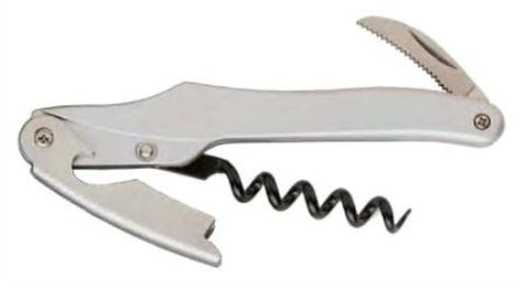 Prestigio Waiter’s Corkscrew- All Aluminum non-stick spiral