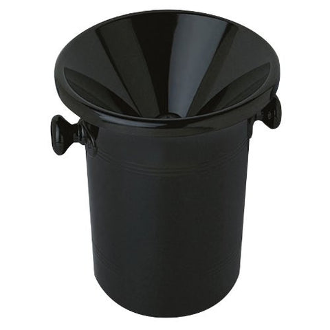 Wine Tasting Receptacle (Spittoon), Black Acrylic