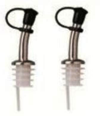 Bottle Pourers, With Plastic Cork, Two on a Card
