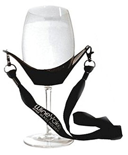 Wine Yoke Wine Glass Holder, Random color