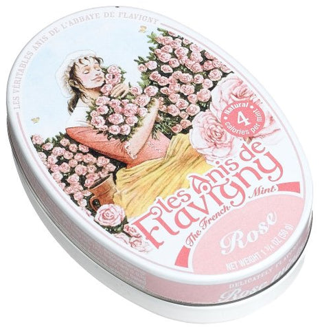 Anis De Flavigny, Flavigny Rose Oval 1.75 oz Tin