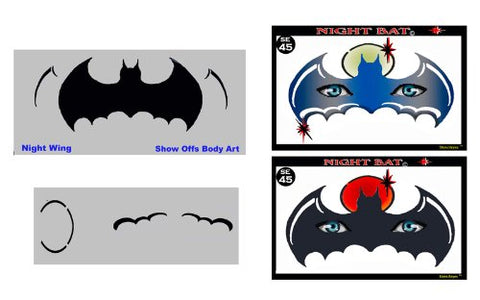 StencilEyes Night Bat - Batman Mask (childsize)