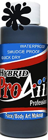 ProAiir Hybrid Waterproof Face & Body Makeup - 2.1 oz (60ml) Black