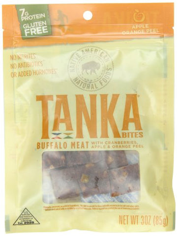 TANKA Snack Bites Apple & Orange Peel 3 OZ